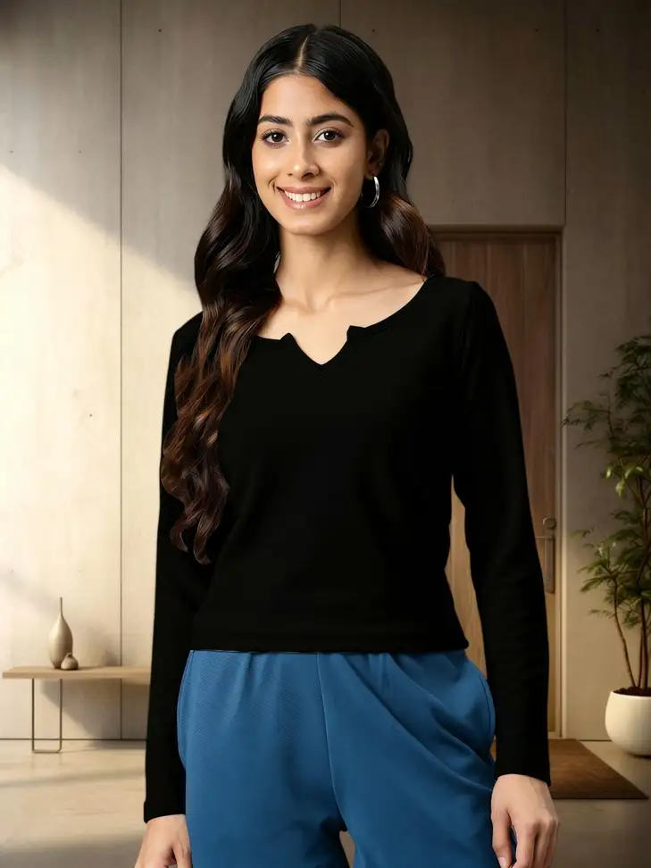 Dream Beauty Fashion Casual Top (Brown, S)