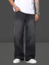 HIGH DENIM Straight Fit Men Grey Jeans