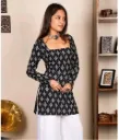 Janki Sleeved Corset Kurti